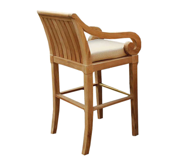 Teak bar stools discount outdoor