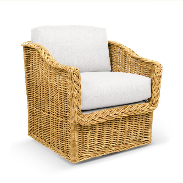 Square Back Swivel Chair