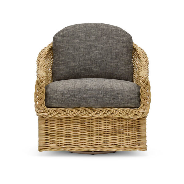 Round Back Swivel Chair