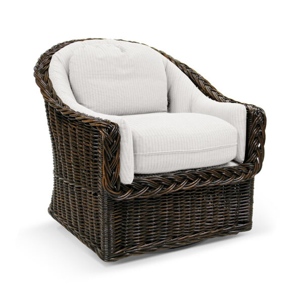 Round Back Swivel Chair